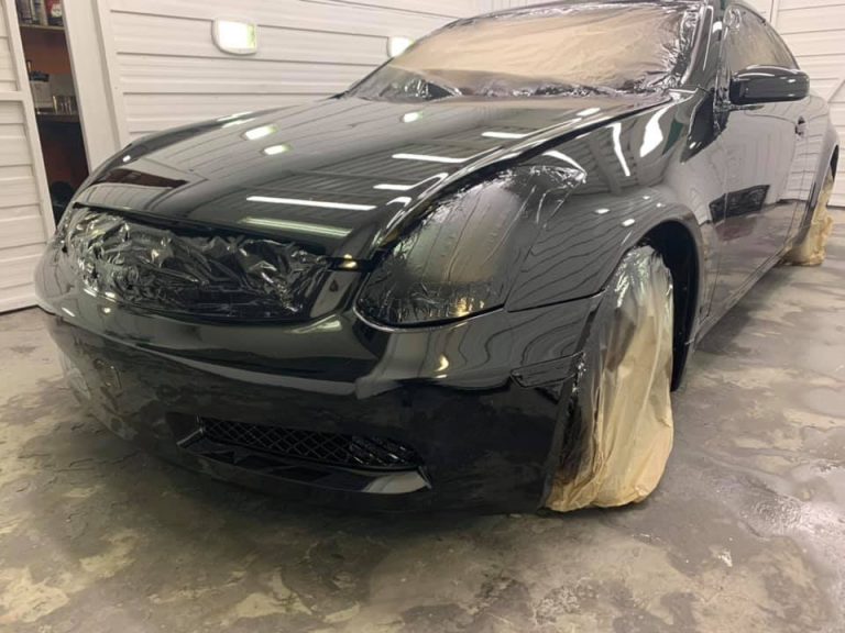 Auto Body Shop in Montreal Infinity g35 2004 after